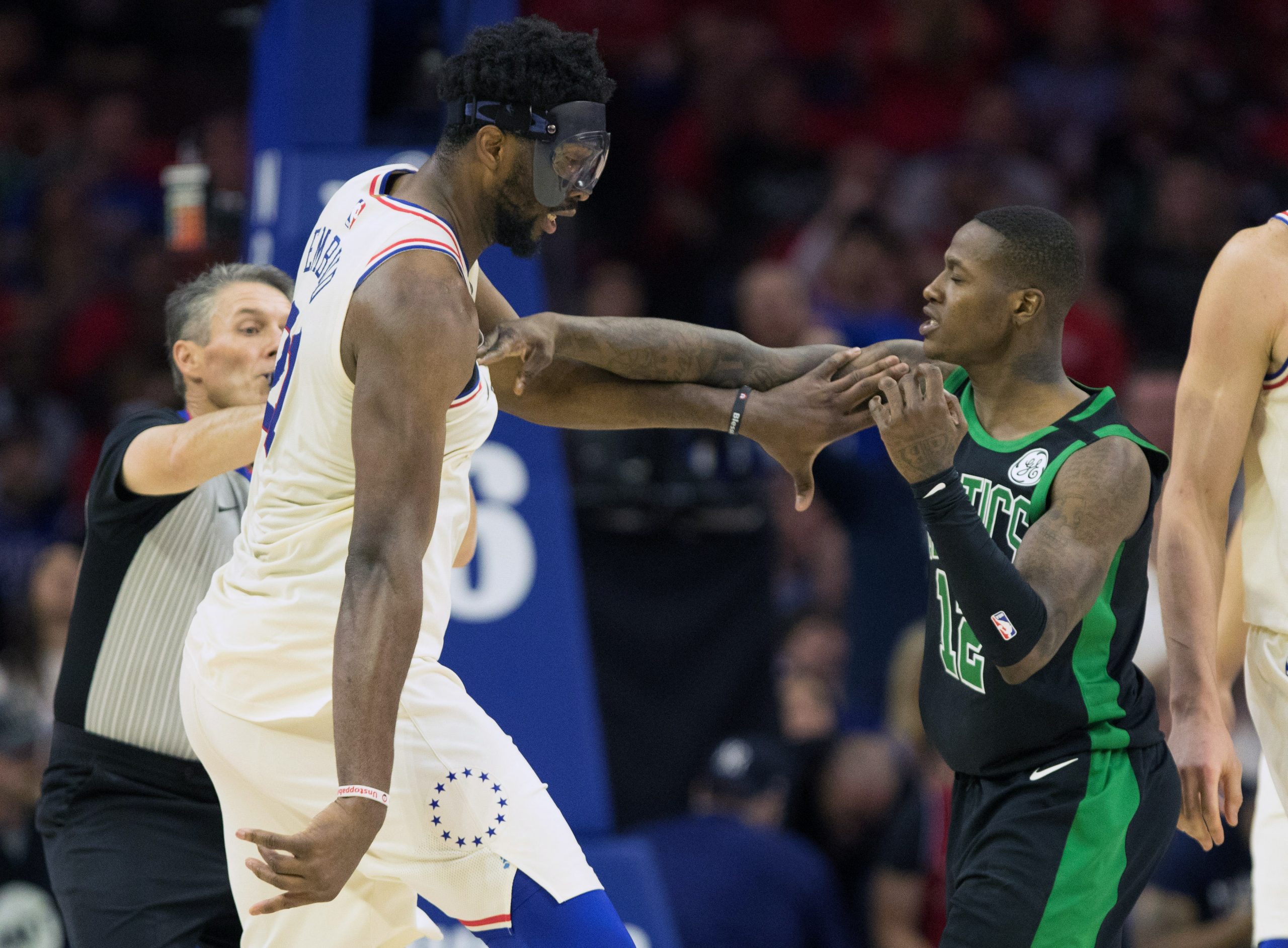 NBA: Playoffs-Boston Celtics at Philadelphia 76ers
