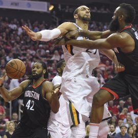 NBA: Playoffs-Utah Jazz at Houston Rockets