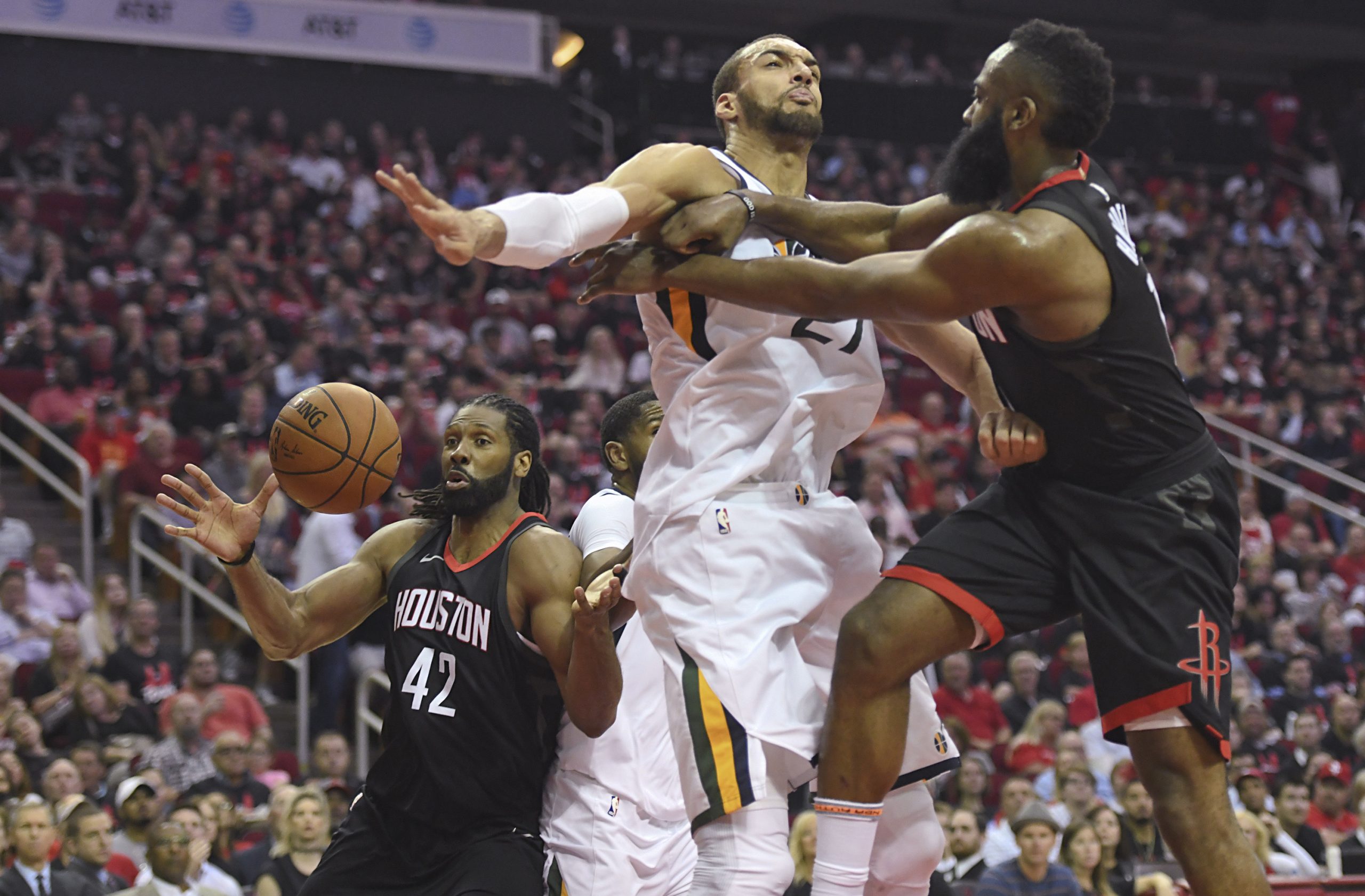 NBA: Playoffs-Utah Jazz at Houston Rockets