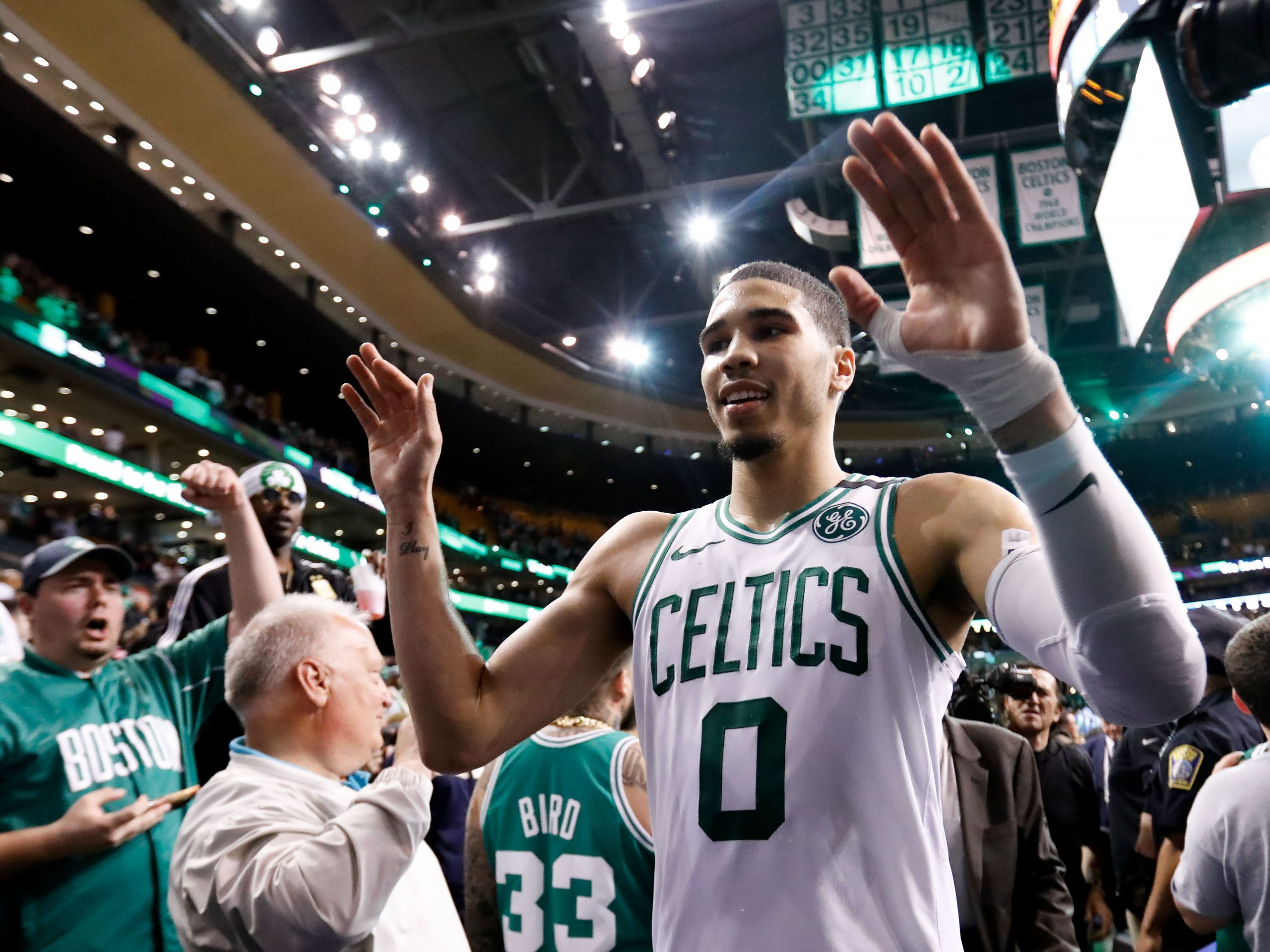 NBA: Playoffs-Philadelphia 76ers at Boston Celtics
