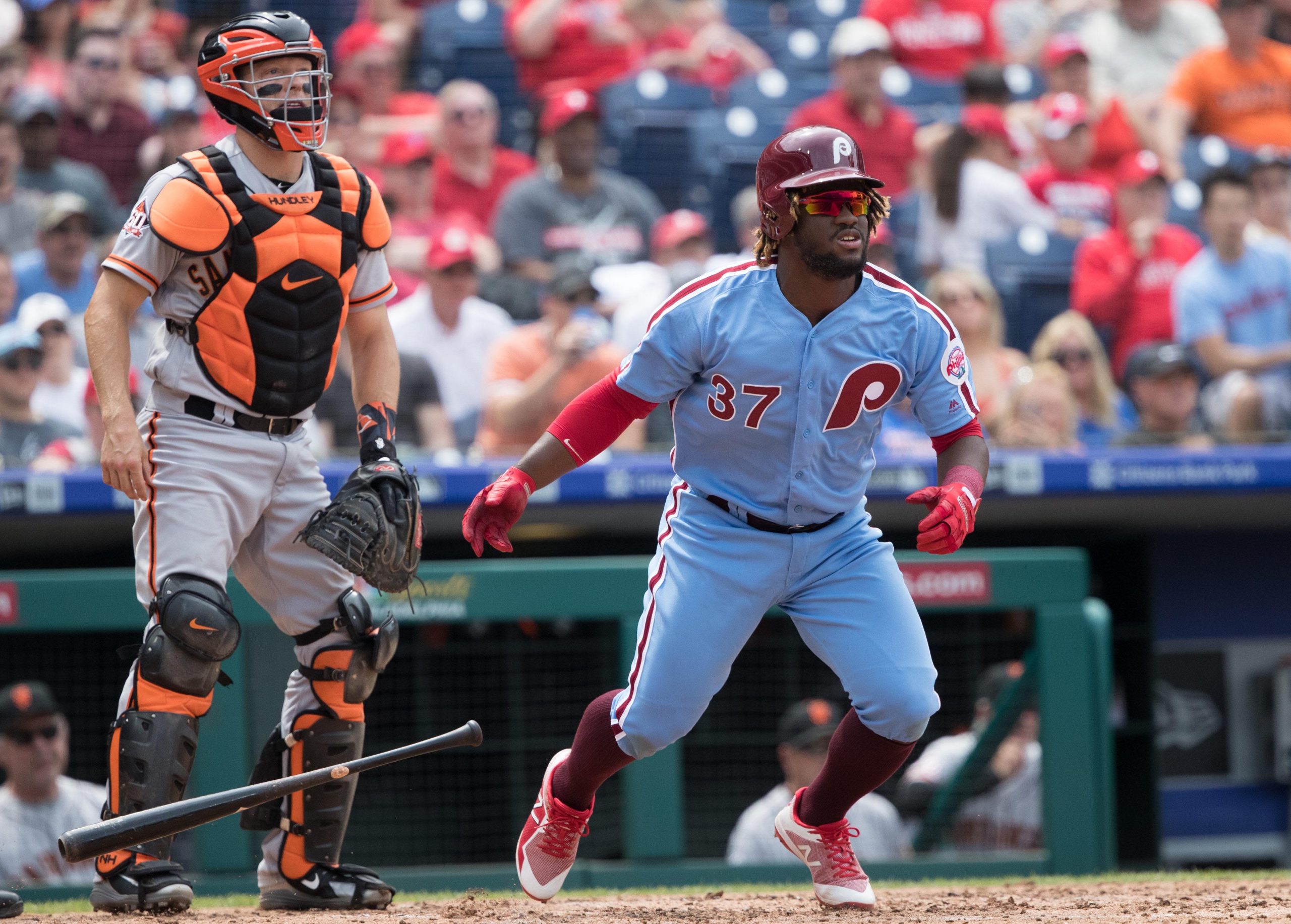 MLB: San Francisco Giants at Philadelphia Phillies