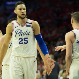 NBA: Playoffs-Boston Celtics at Philadelphia 76ers