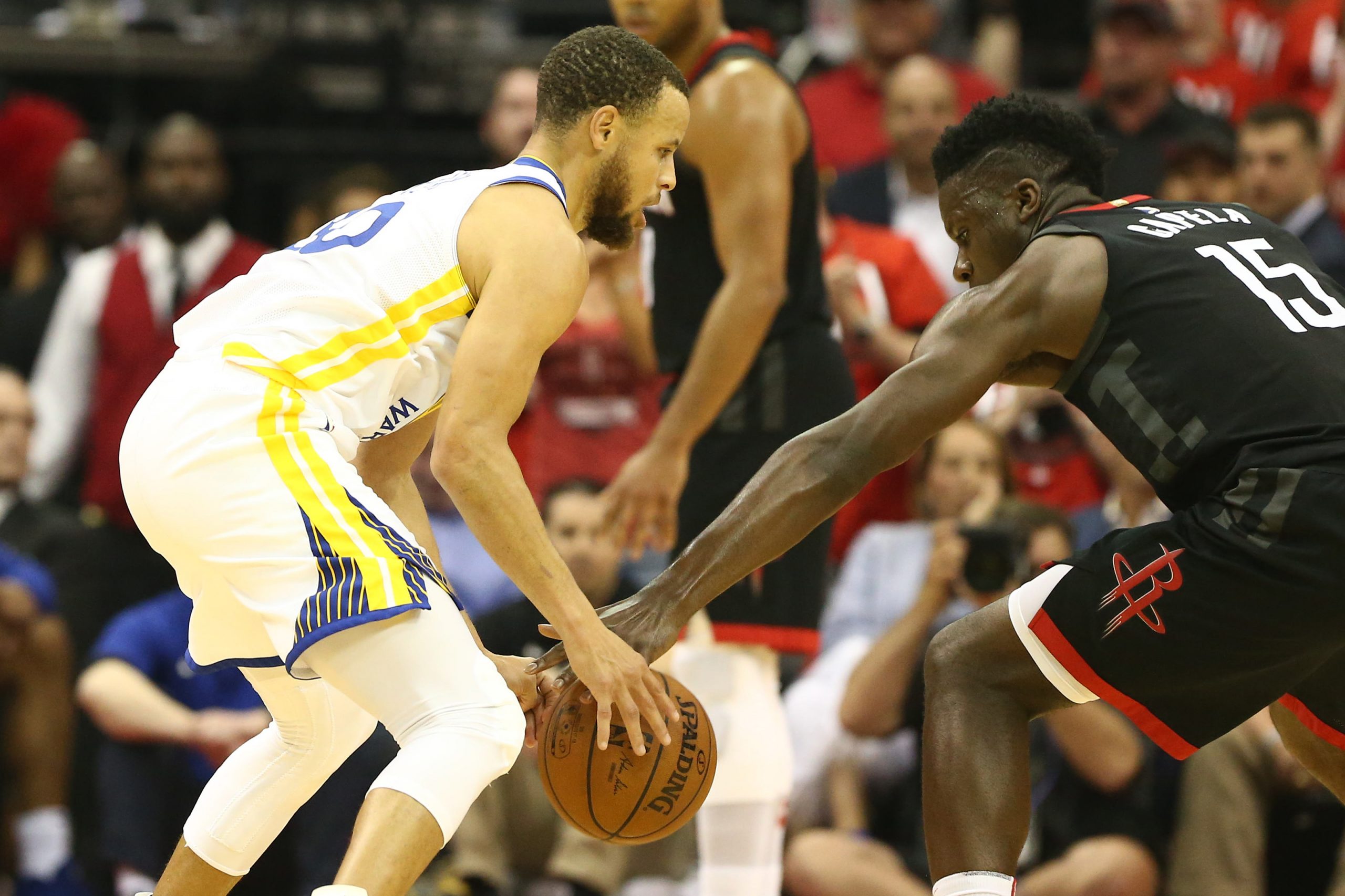 NBA: Playoffs-Golden State Warriors at Houston Rockets