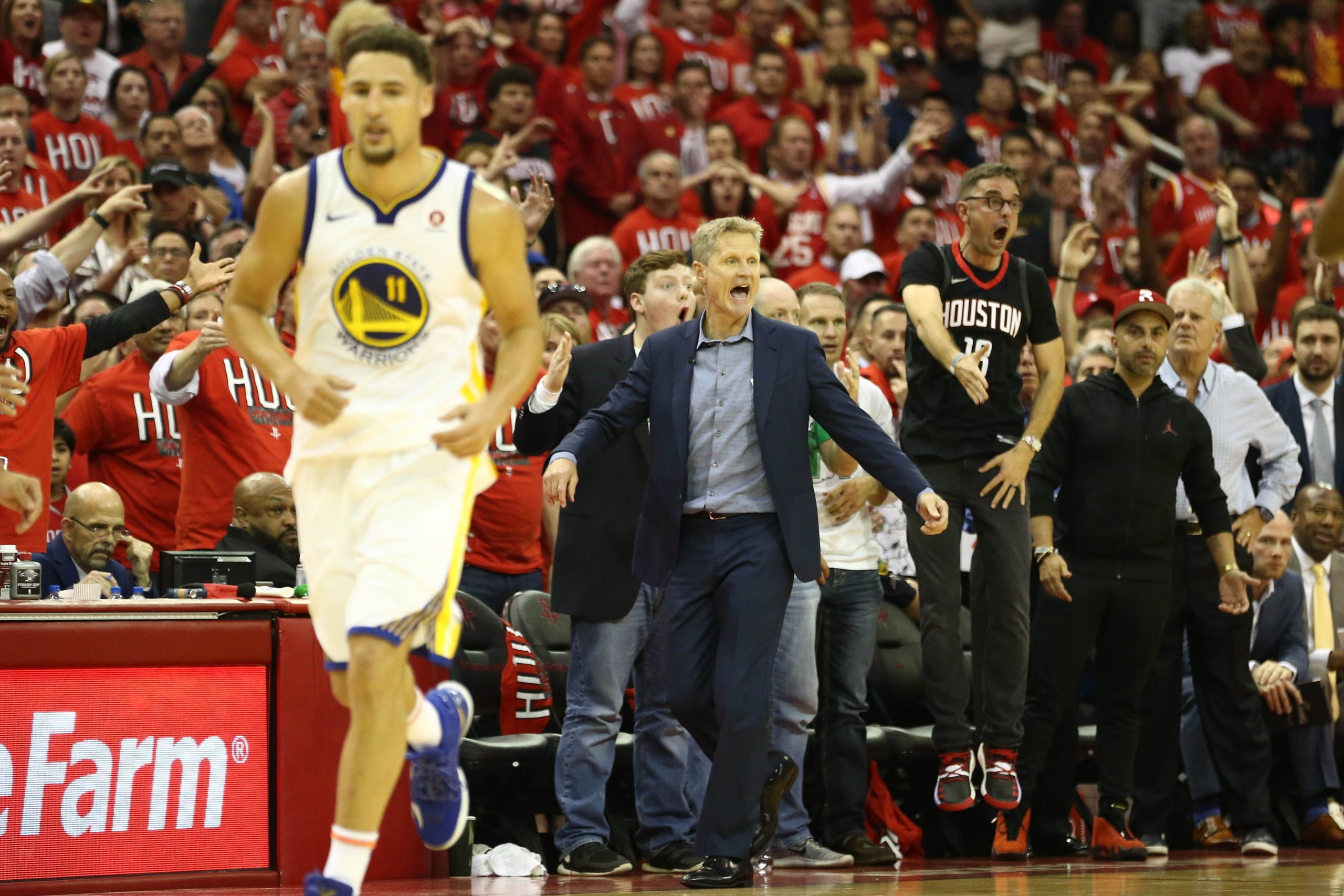 NBA: Playoffs-Golden State Warriors at Houston Rockets