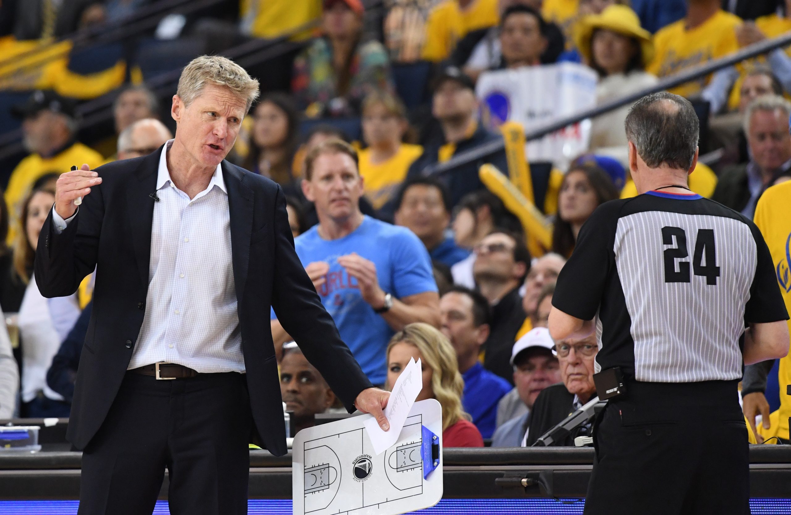 NBA: Playoffs-Houston Rockets at Golden State Warriors