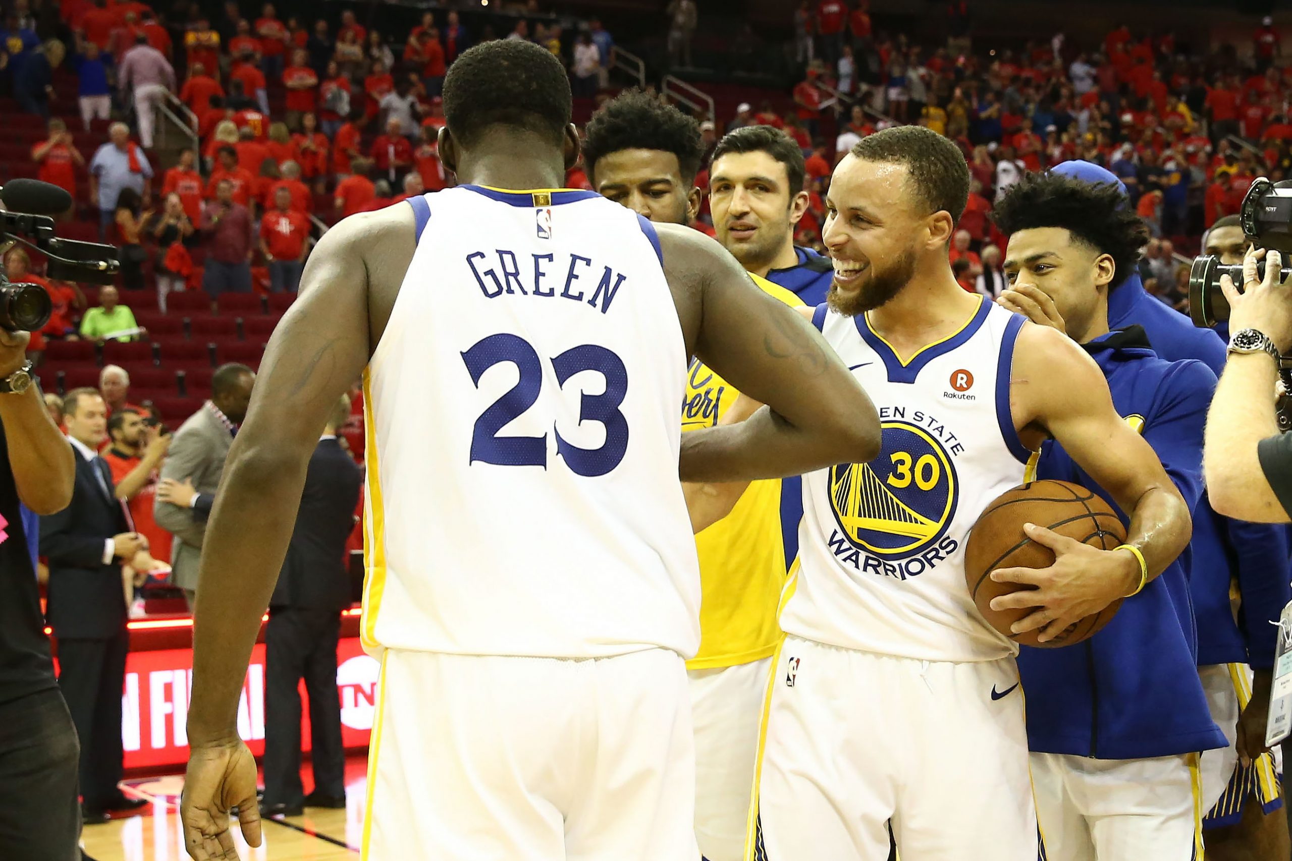 NBA: Playoffs-Golden State Warriors at Houston Rockets