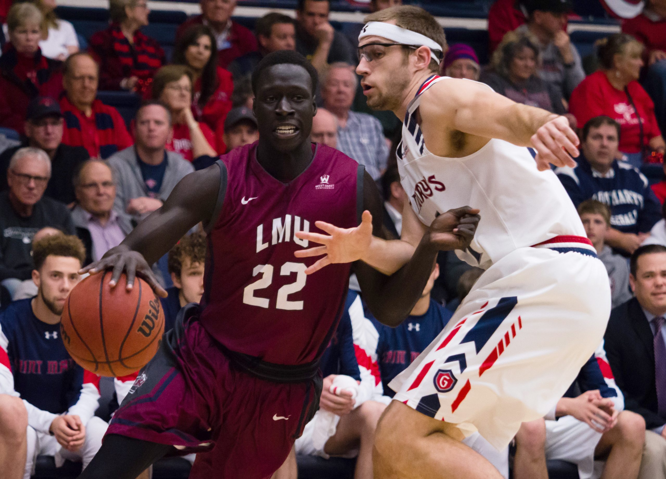NCAA Basketball: Loyola Marymount at St. Mary's