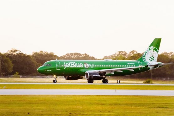 Celtics plane