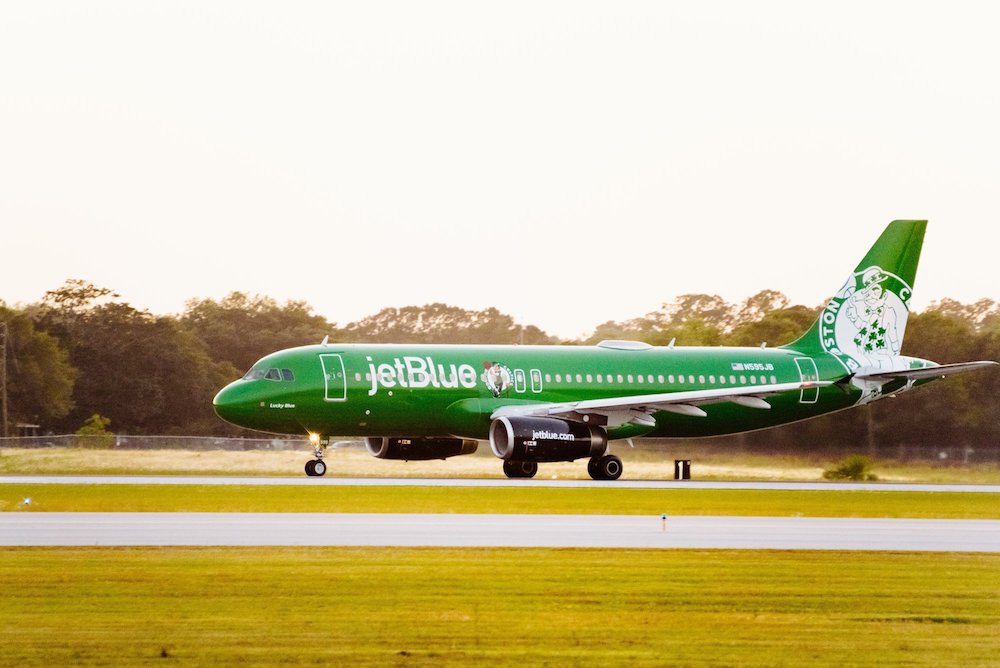 Celtics plane