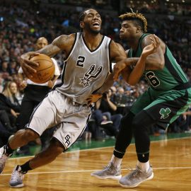 KAWHI AND MARCUS SMART