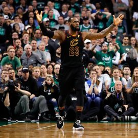 lebron in boston