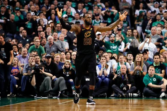 lebron in boston