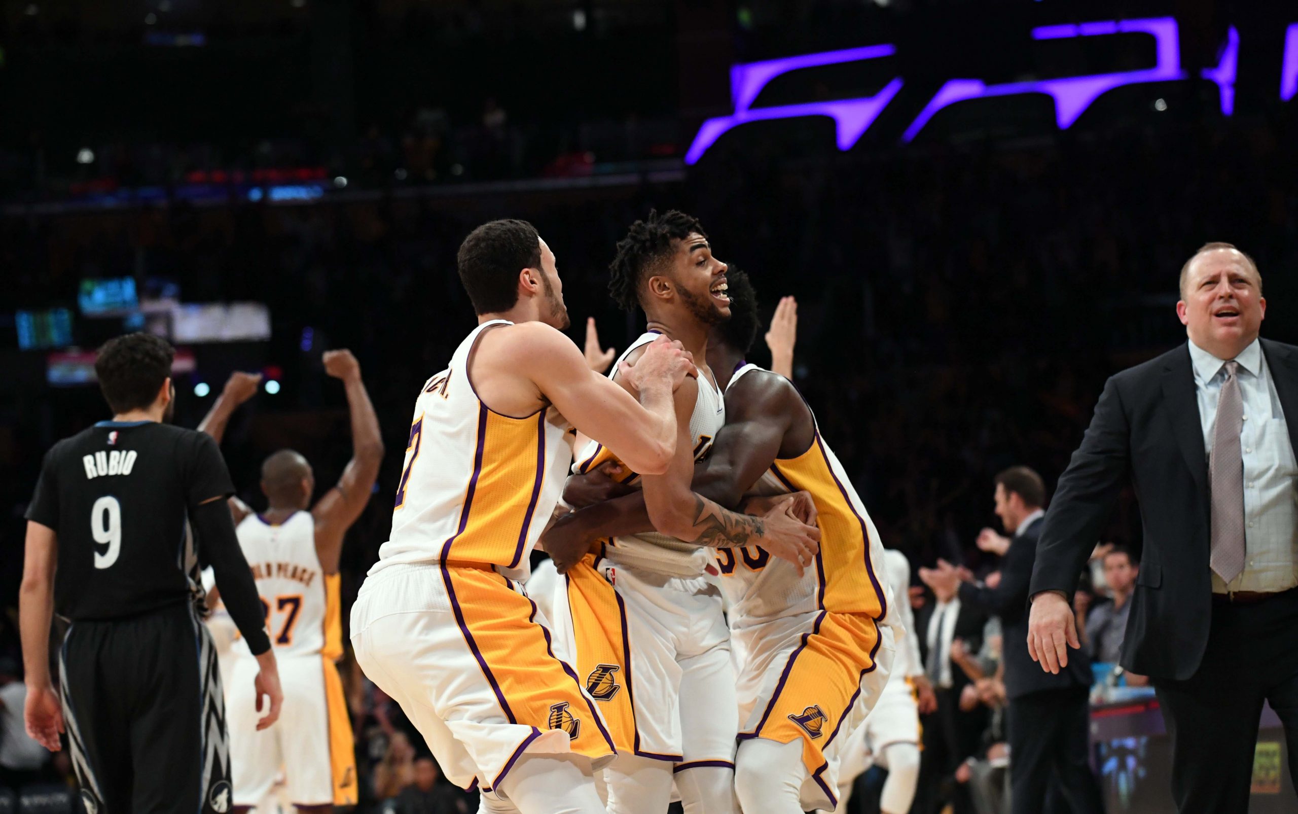 NBA: Minnesota Timberwolves at Los Angeles Lakers