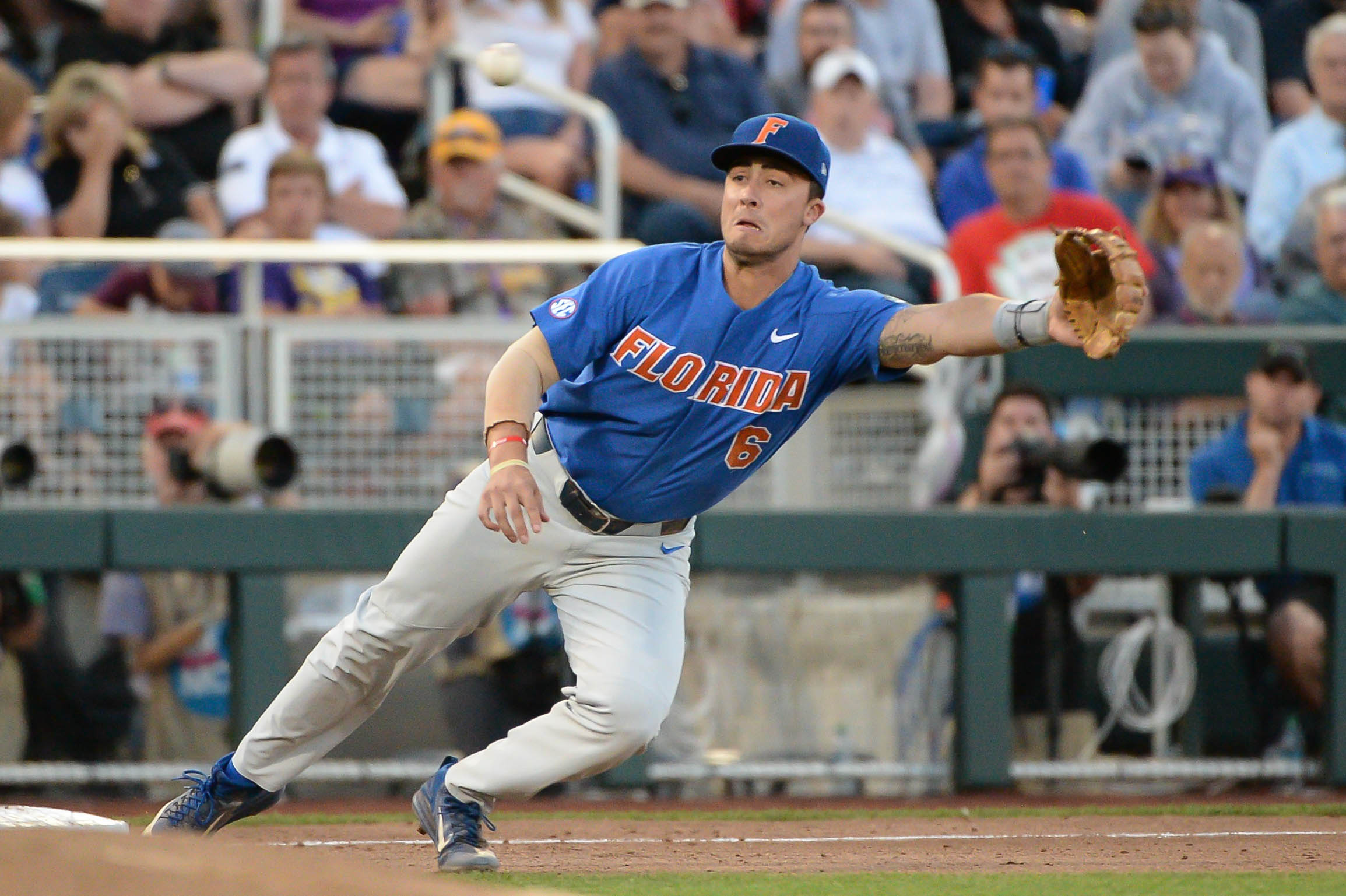 NCAA Baseball: College World Series-Florida vs LSU