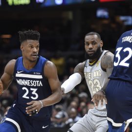 NBA: Minnesota Timberwolves at Cleveland Cavaliers