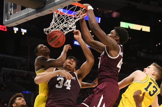 NCAA Basketball: NCAA Tournament-West Regional-Texas A&M vs Michigan