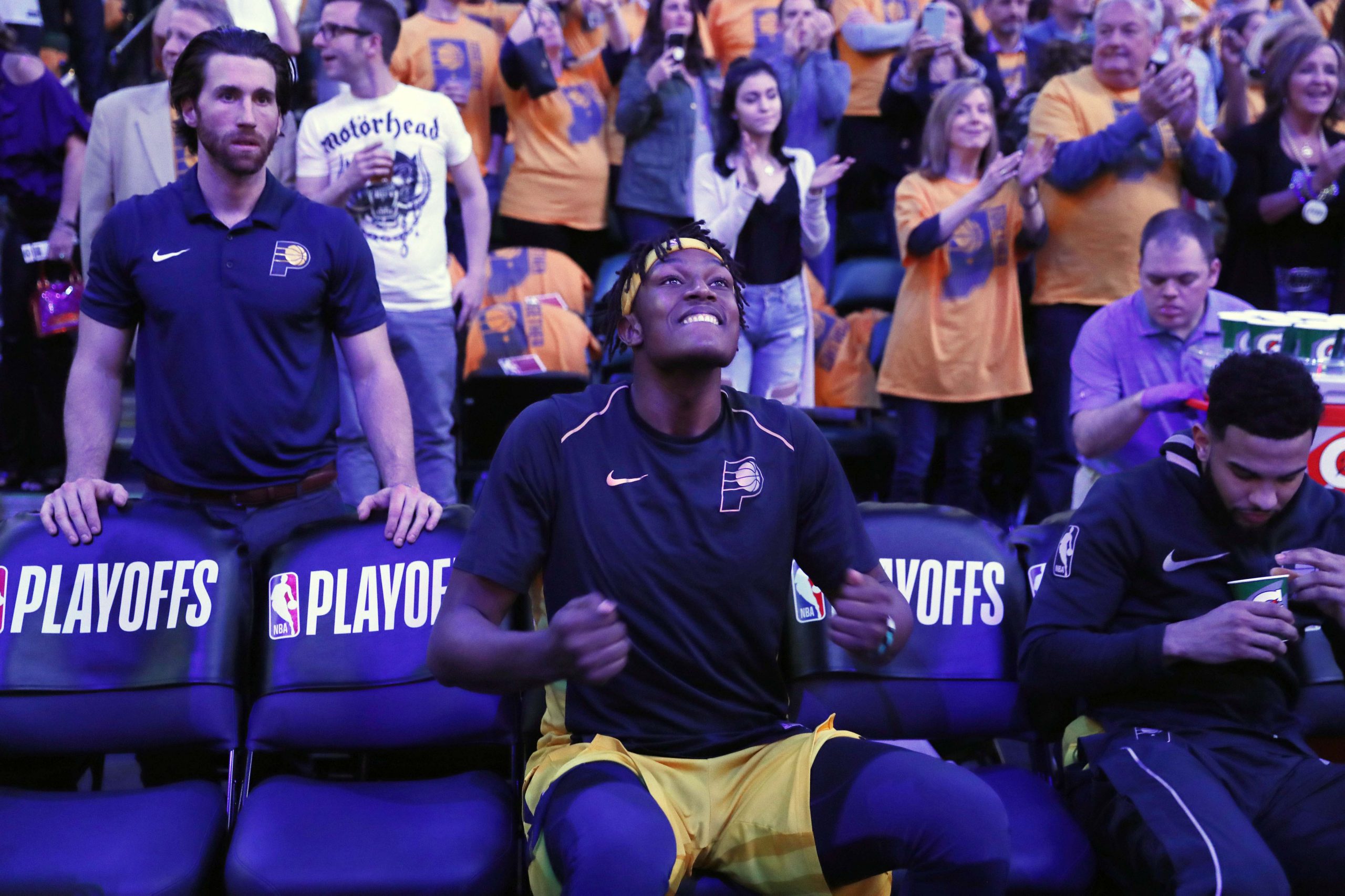 NBA: Playoffs-Cleveland Cavaliers at Indiana Pacers