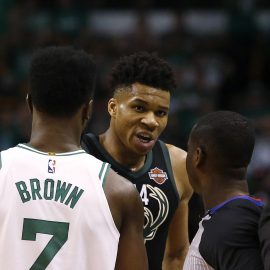 NBA: Playoffs-Milwaukee Bucks at Boston Celtics