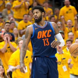 NBA: Playoffs-Oklahoma City Thunder at Utah Jazz