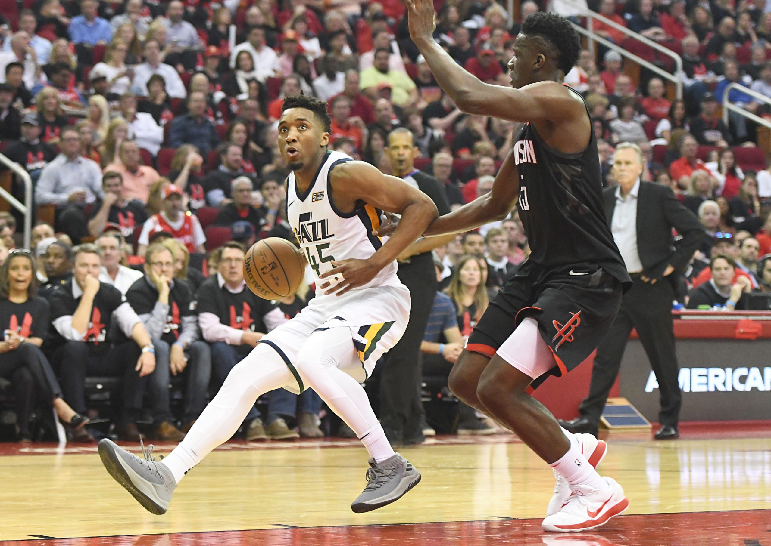 NBA: Playoffs-Utah Jazz at Houston Rockets