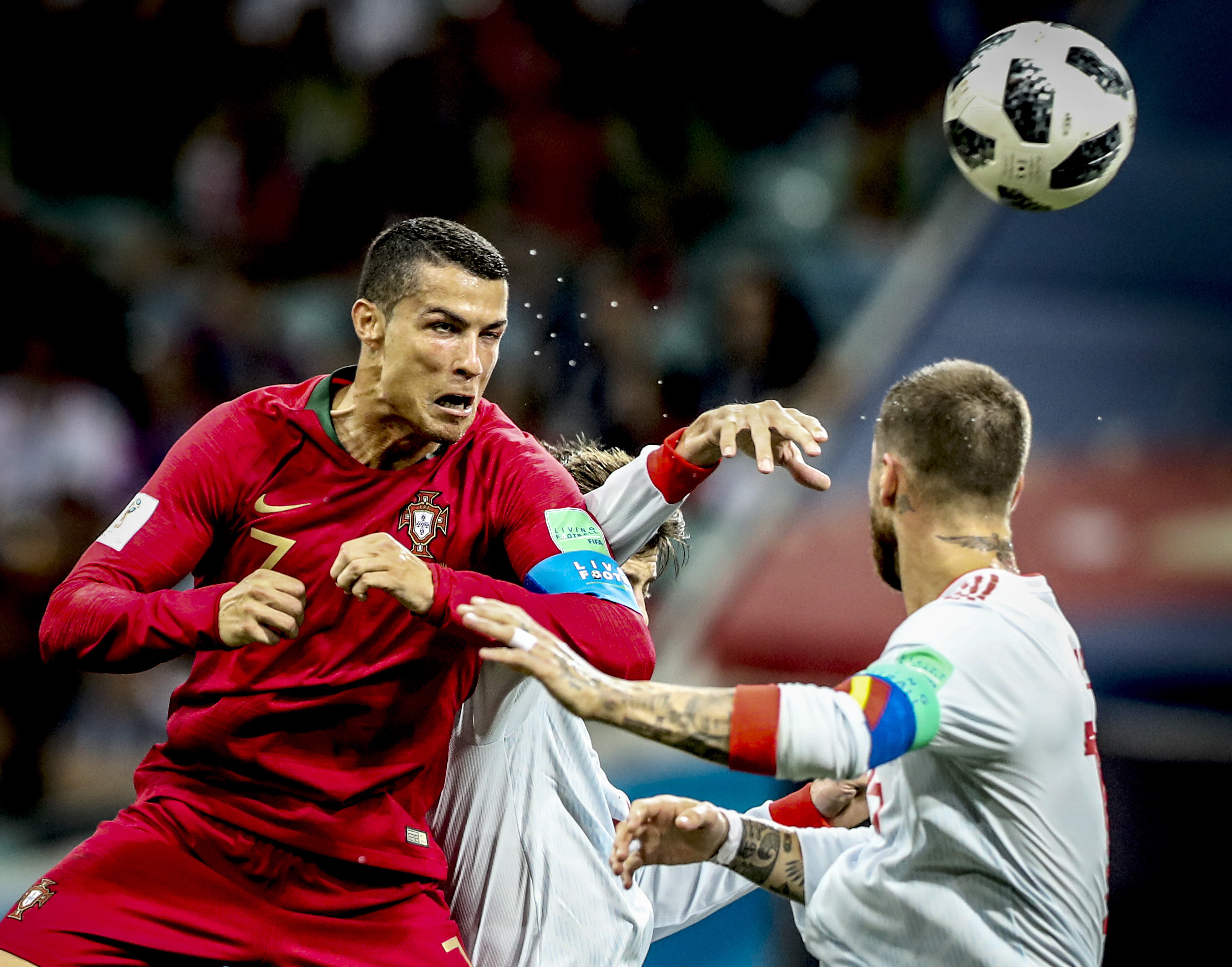 Soccer: World Cup-Spain vs Portugal