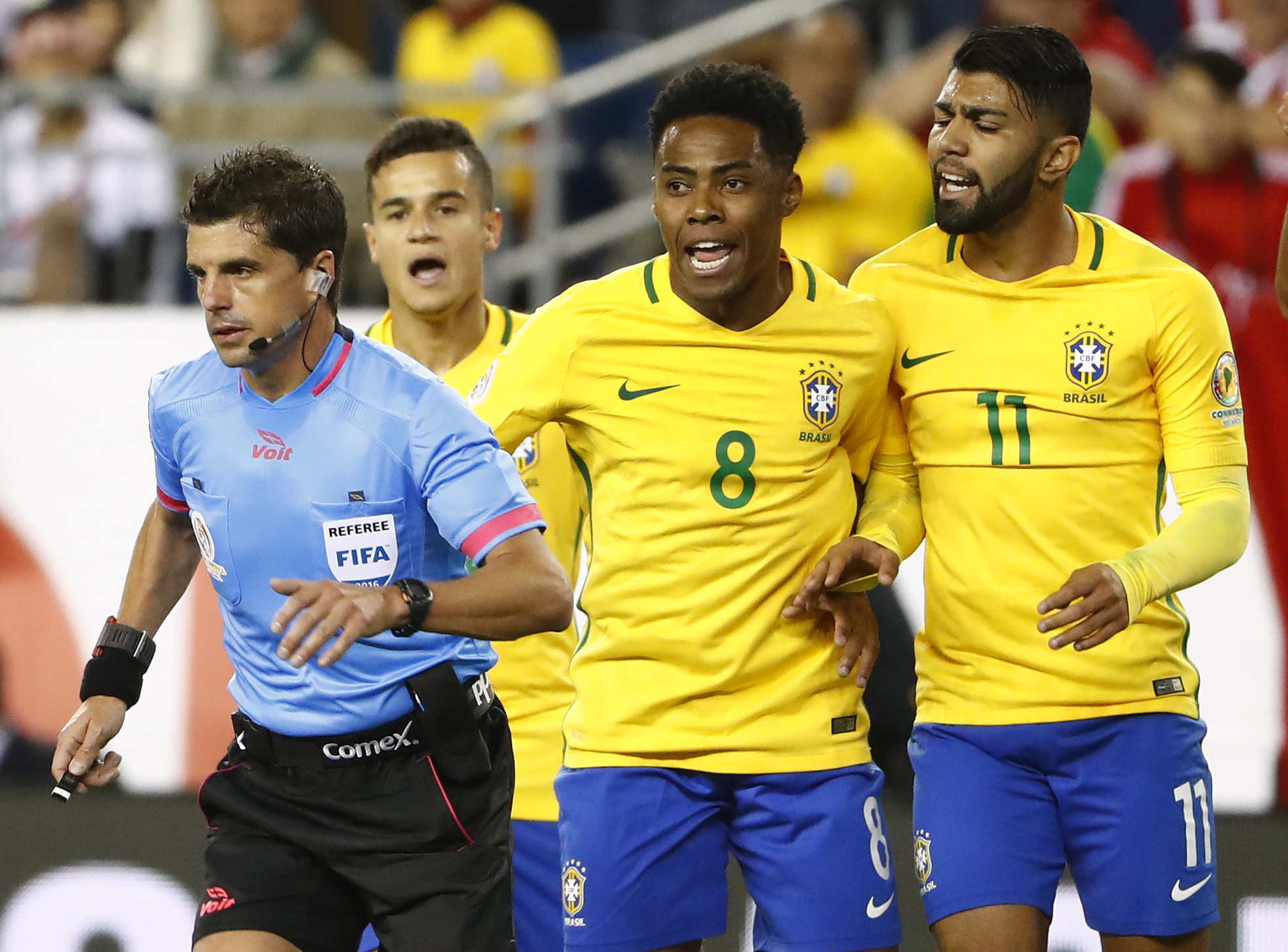 Soccer: 2016 Copa America Centenario-Brazil at Peru