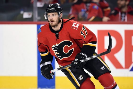 NHL: Stanley Cup Playoffs-Anaheim Ducks at Calgary Flames
