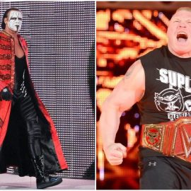 Sting Brock Lesnar