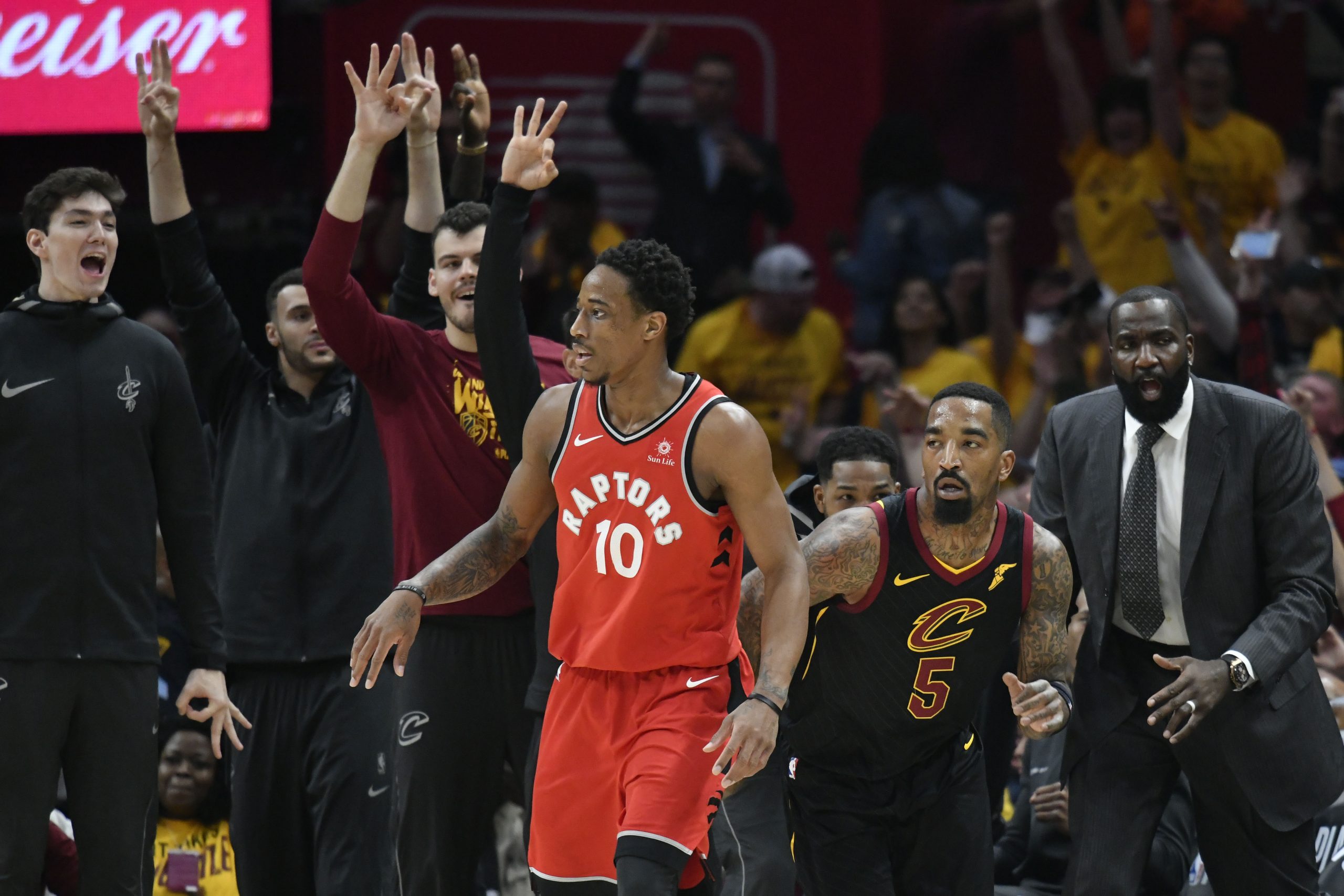 NBA: Playoffs-Toronto Raptors at Cleveland Cavaliers