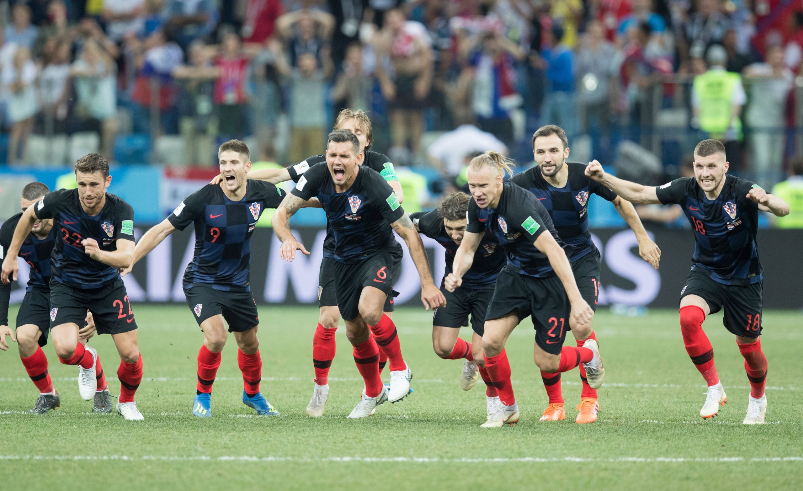 Soccer: World Cup-Croatia vs Denmark