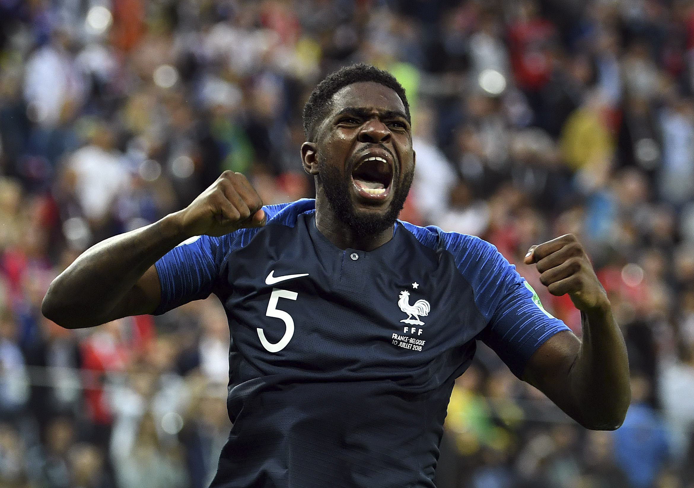 Soccer: World Cup-France vs Belgium