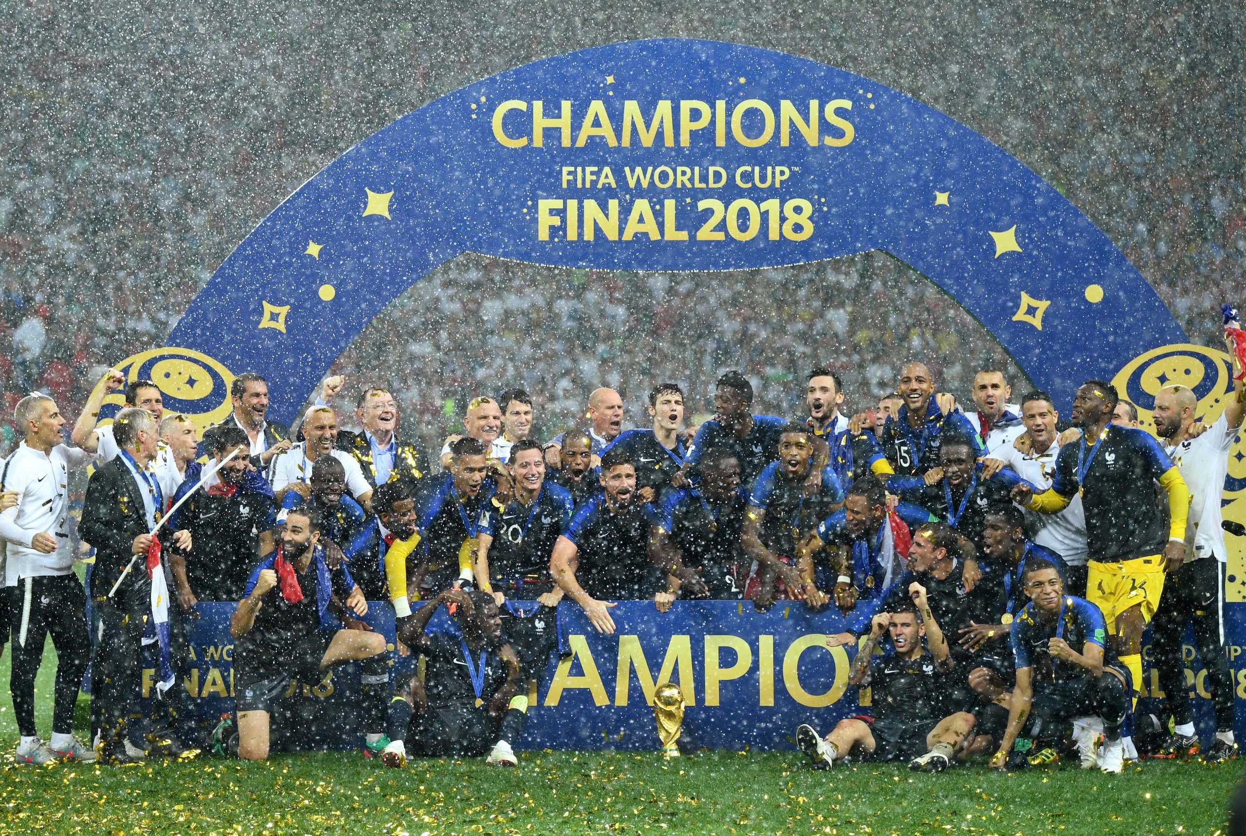 Soccer: World Cup-Croatia vs France