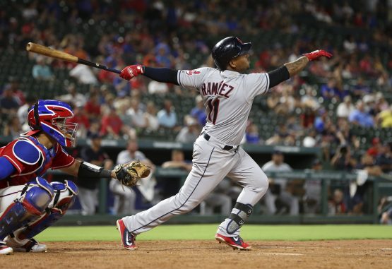 MLB: Cleveland Indians at Texas Rangers