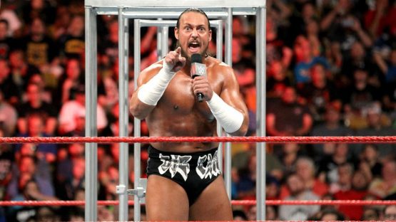 Big Cass on Raw 2