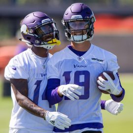 Stefon Diggs and Adam Thielen