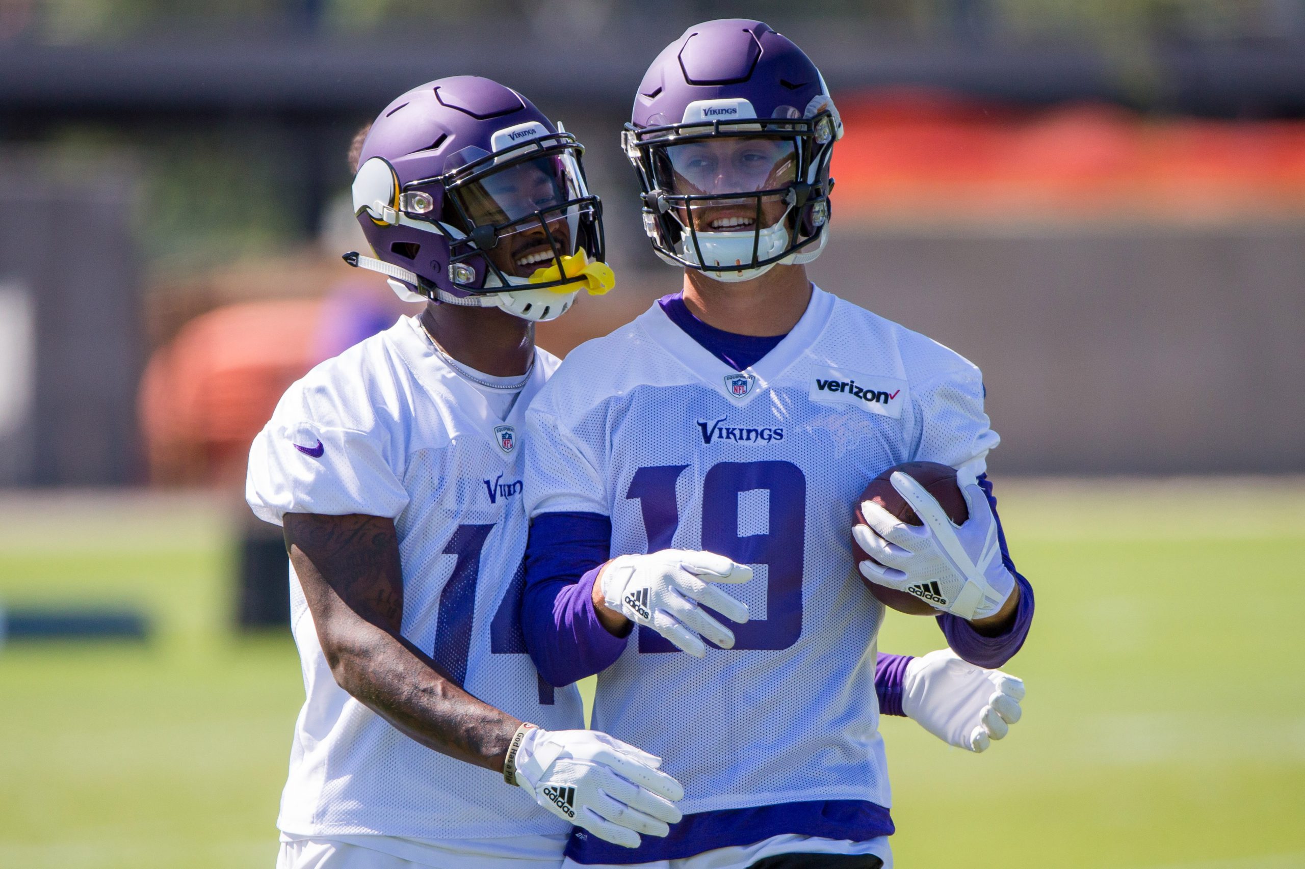 Stefon Diggs and Adam Thielen