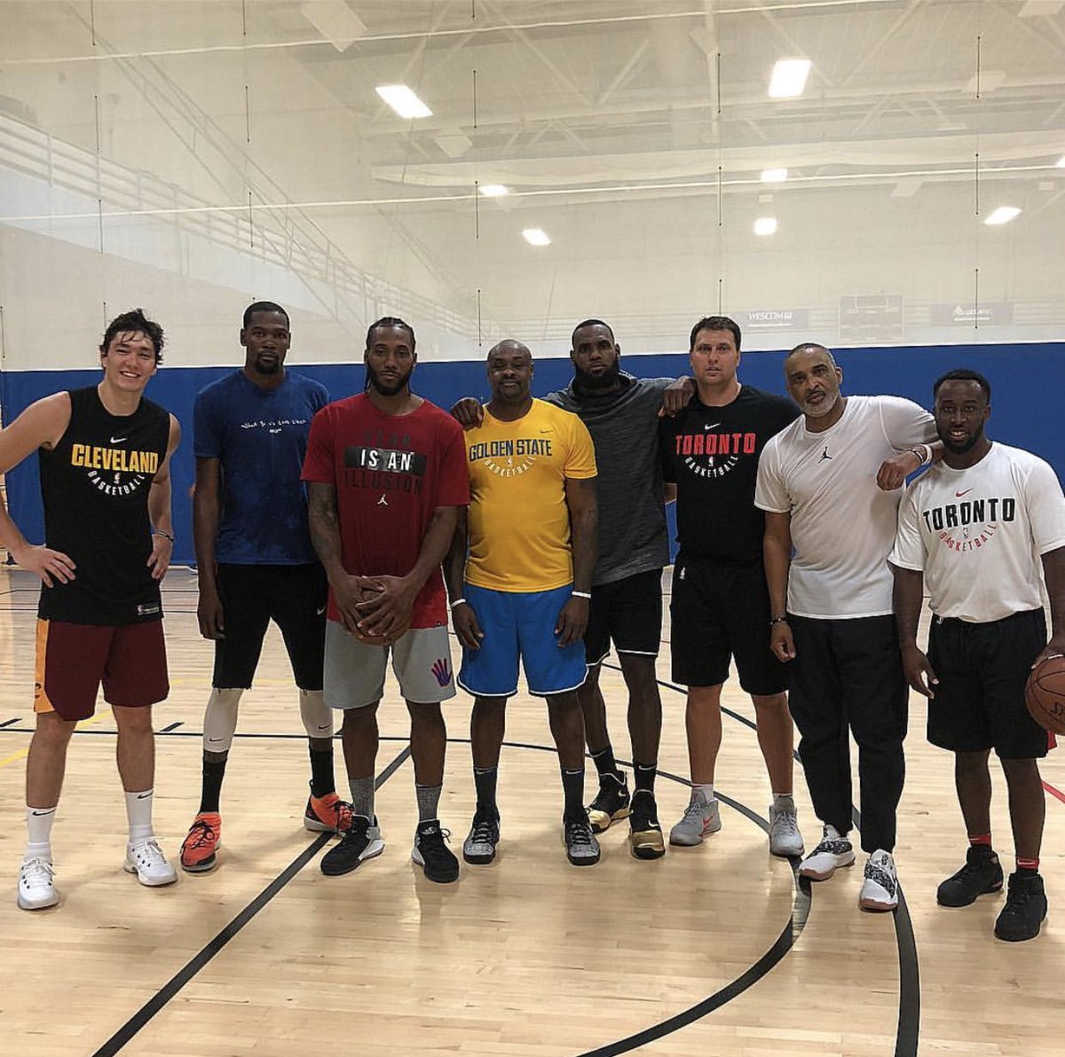 LeBron James, Kevin Durant, Kawhi Leonard