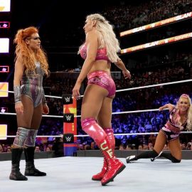 Lynch Flair Carmella SummerSlam