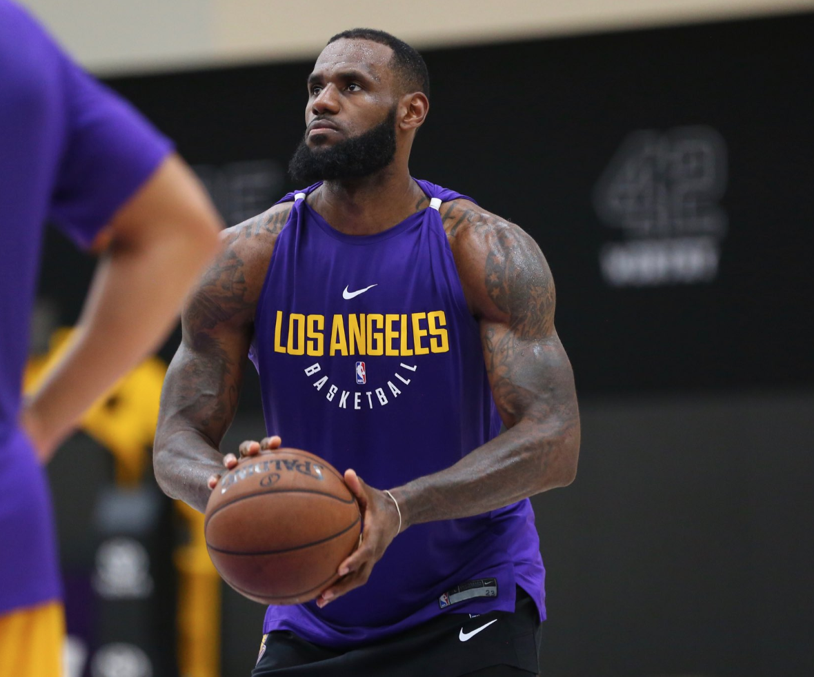 LeBron James, Lakers