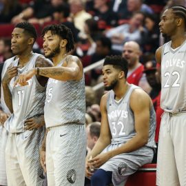 NBA: Playoffs-Minnesota Timberwolves at Houston Rockets
