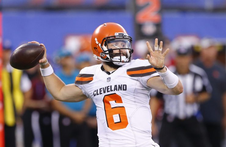 NFL: Cleveland Browns at New York Giants