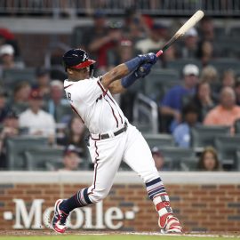 MLB: Miami Marlins at Atlanta Braves