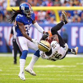 NFL: New Orleans Saints at New York Giants