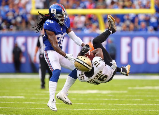 NFL: New Orleans Saints at New York Giants