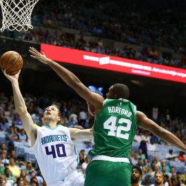 horford block hornets preseason