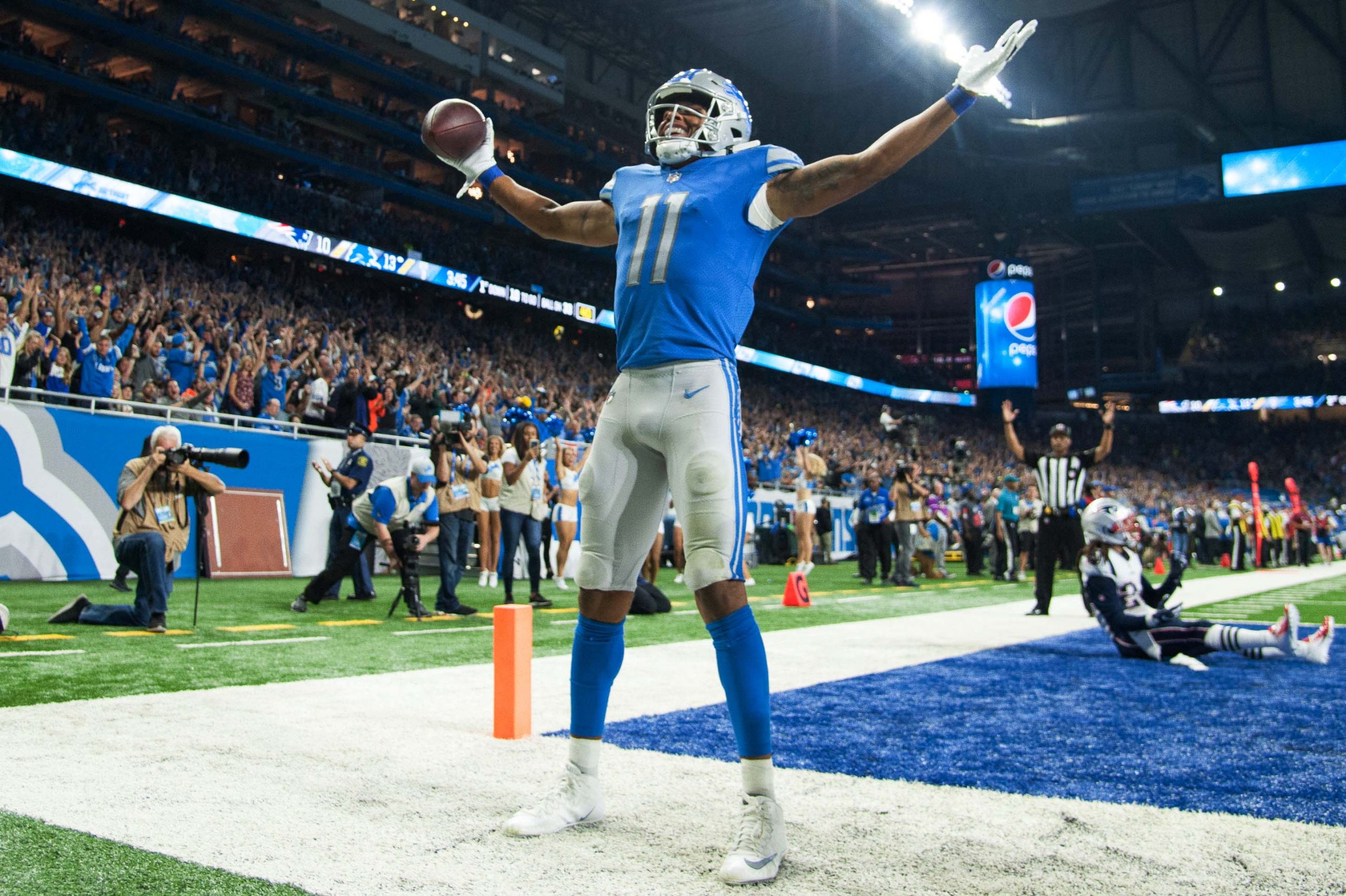NFL: New England Patriots at Detroit Lions