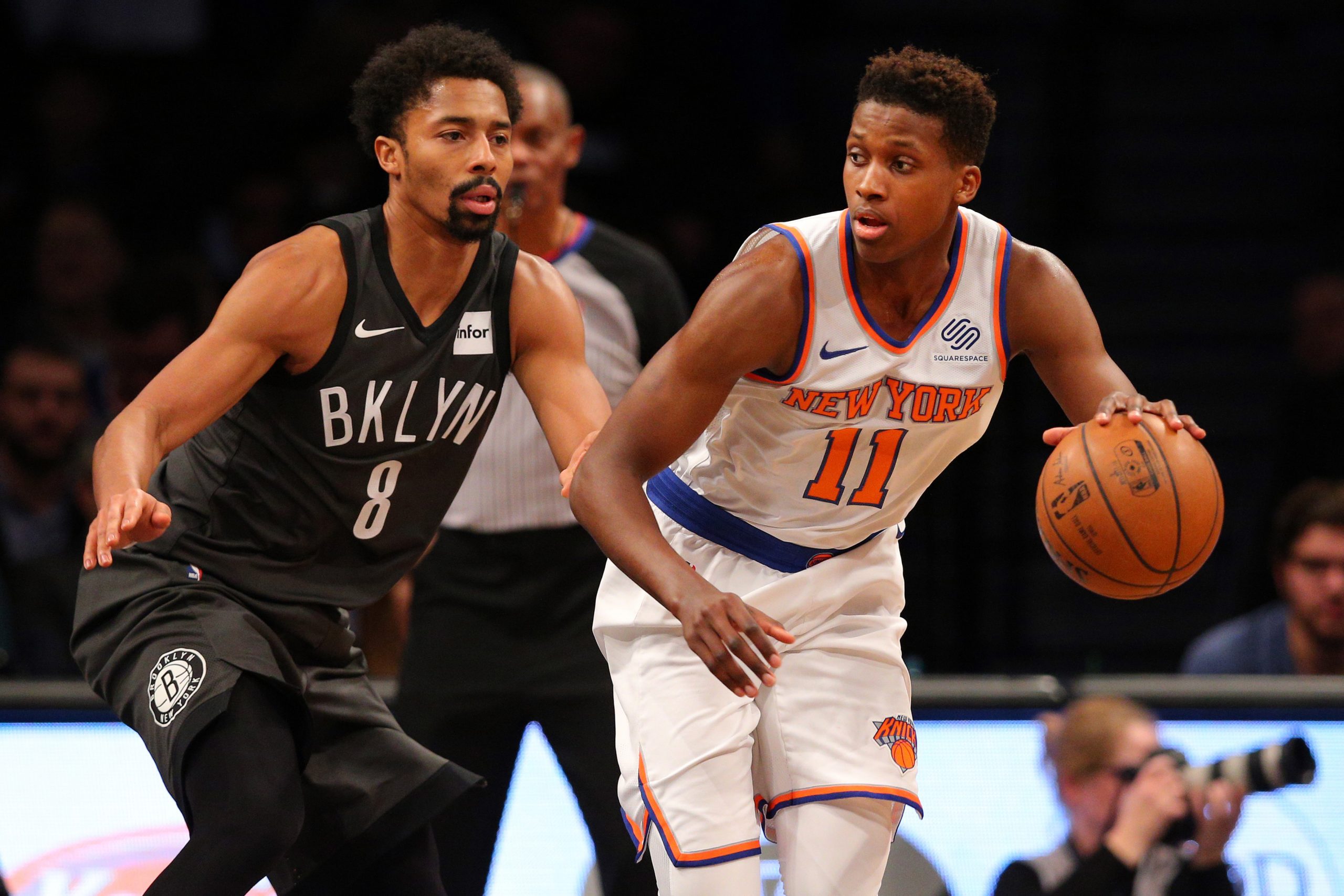 NBA: New York Knicks at Brooklyn Nets