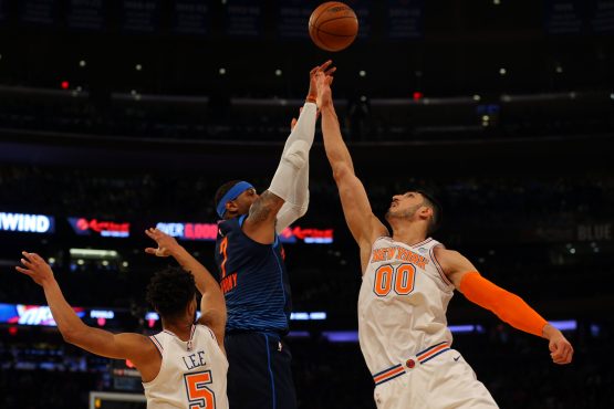 NBA: Oklahoma City Thunder at New York Knicks
