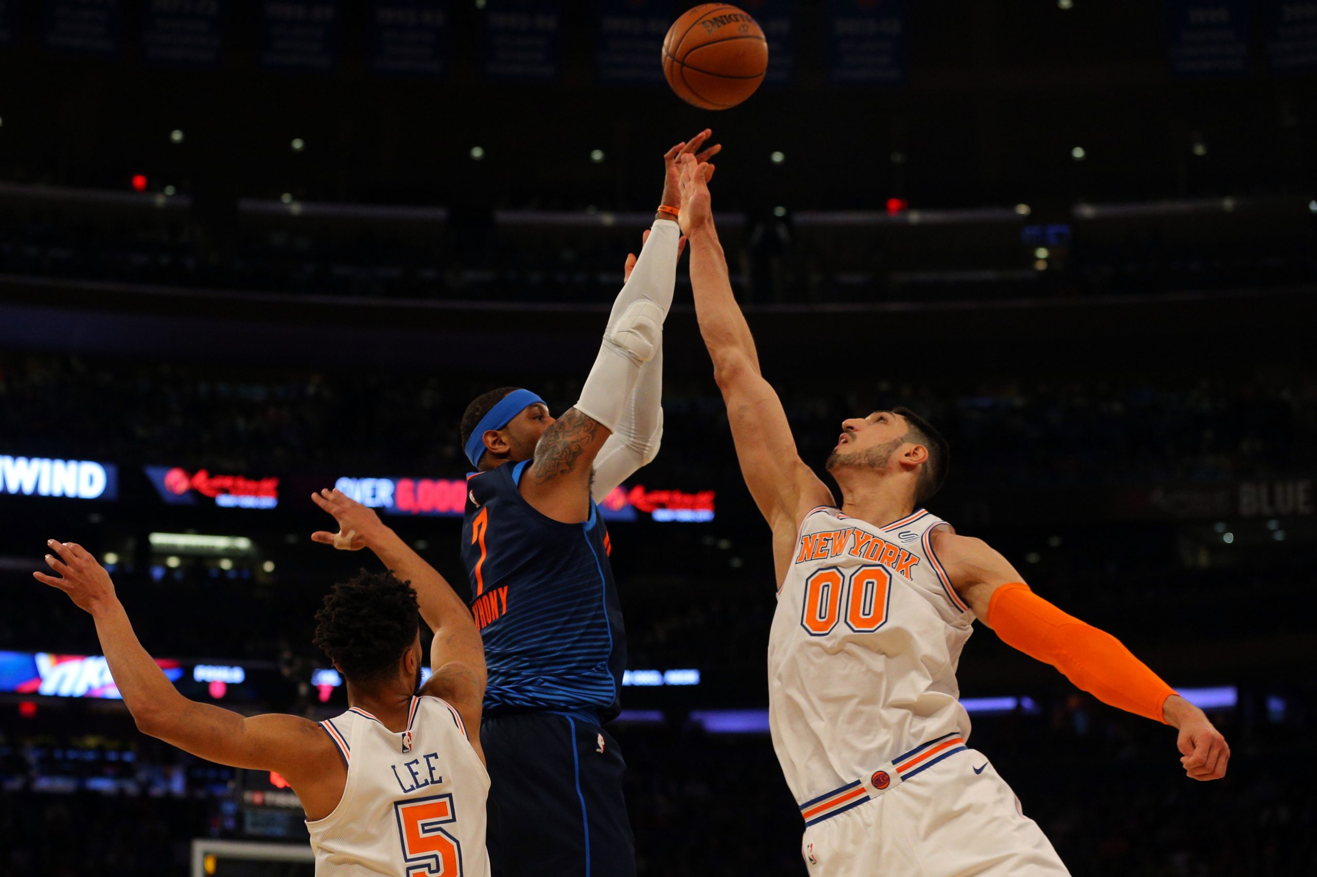 NBA: Oklahoma City Thunder at New York Knicks