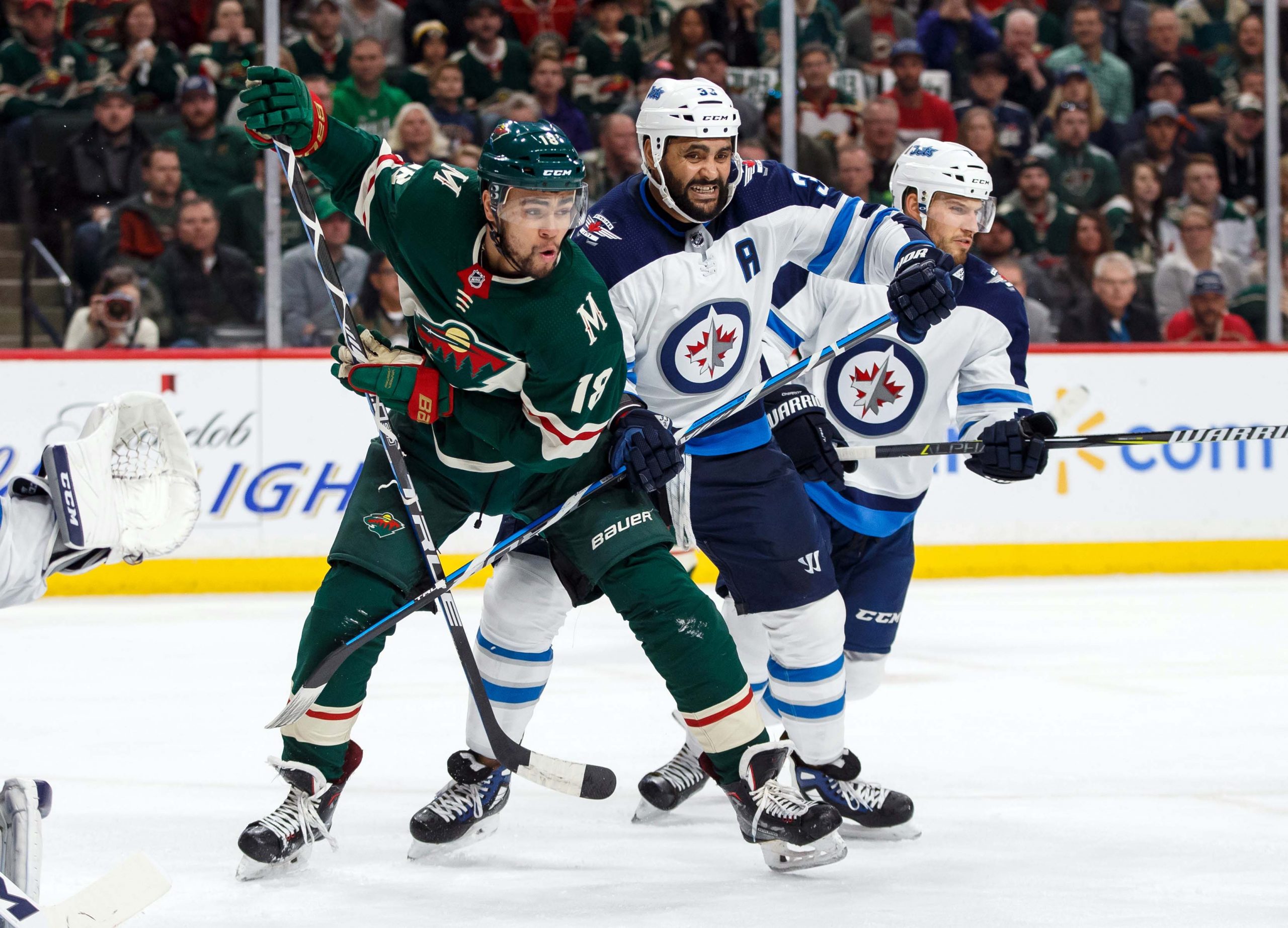 NHL: Stanley Cup Playoffs-Winnipeg Jets at Minnesota Wild